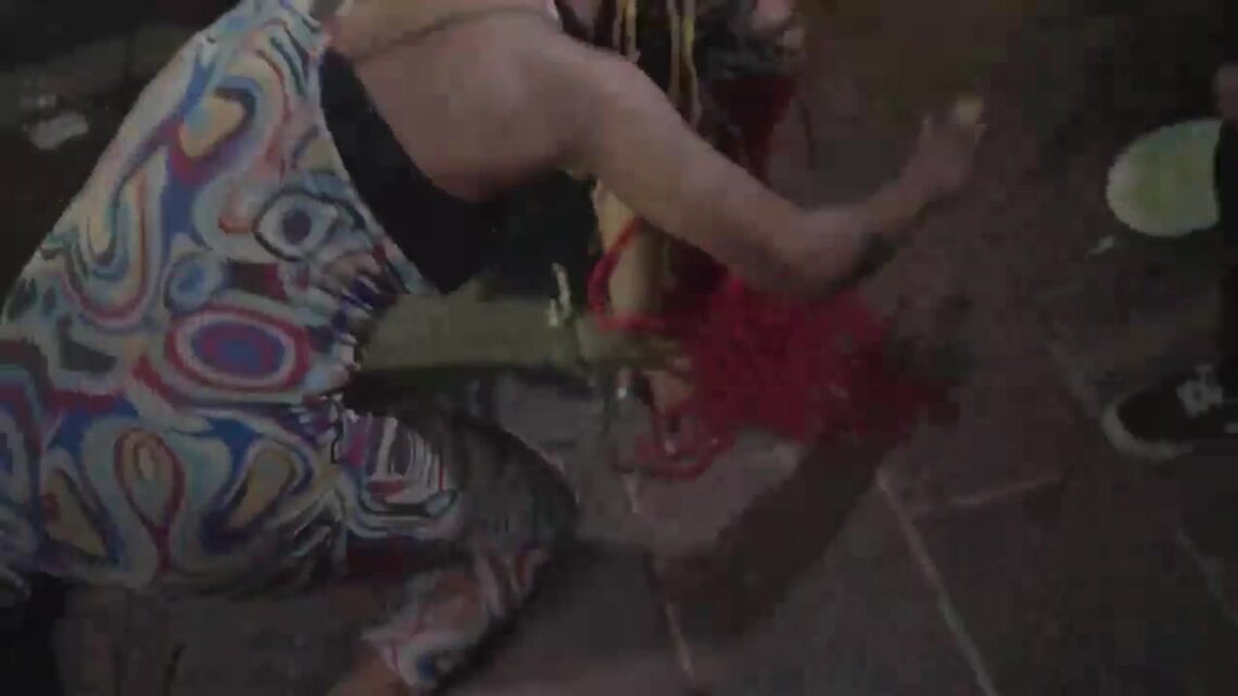 Mass brawl in austin