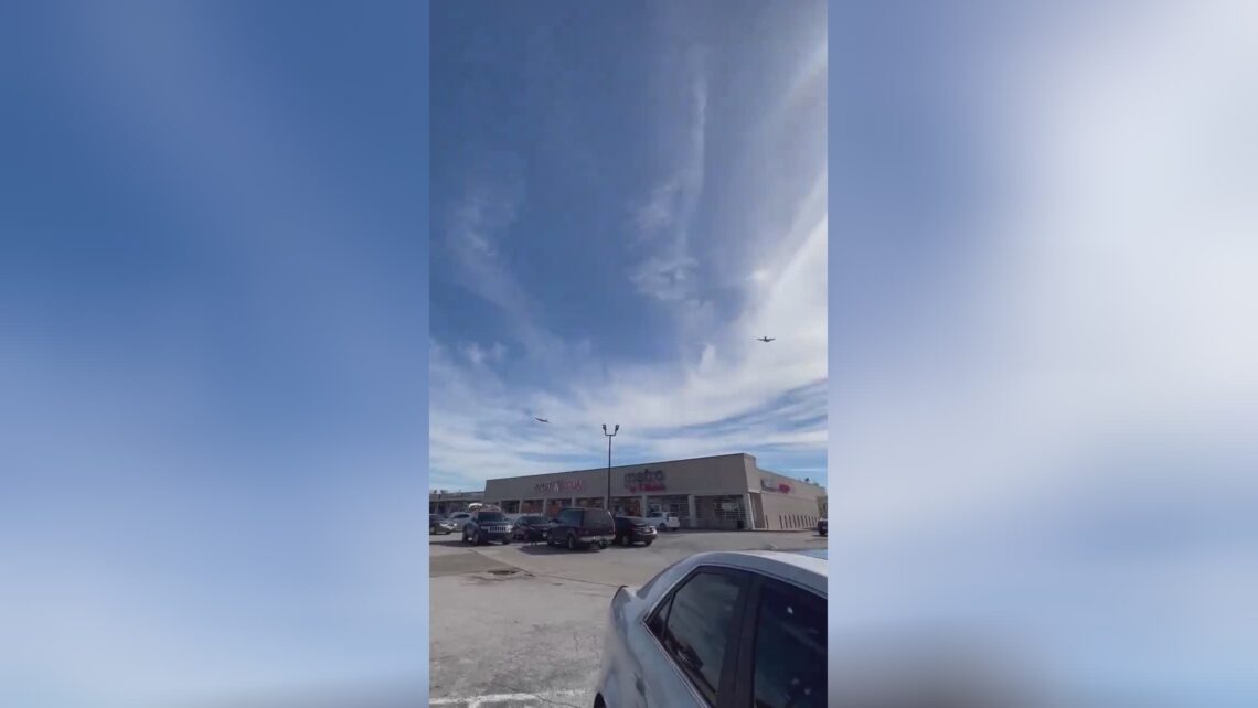 Aircrafts accident during air show at dallas manager airport