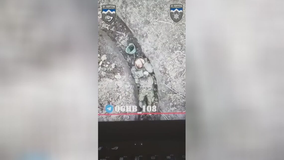 Russian intruder handed a grenade to end it all