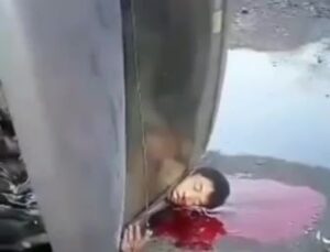 The chauffeur was actually smashed by his auto