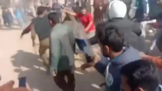 The first one went a crowd of angry people lynched a peasant