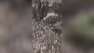 The khokhlys try an unarmed surrendered russian