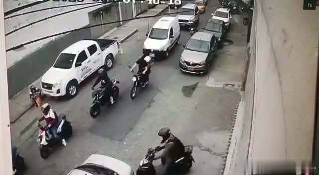 The awesome stood by for his target