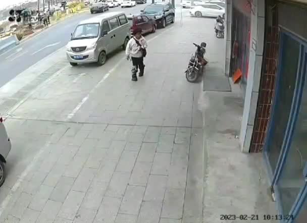 The poor dude took the inappropriate door and also lost his mind