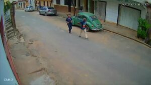 The burglar assaulted an aged man coming from responsible for along with a rock