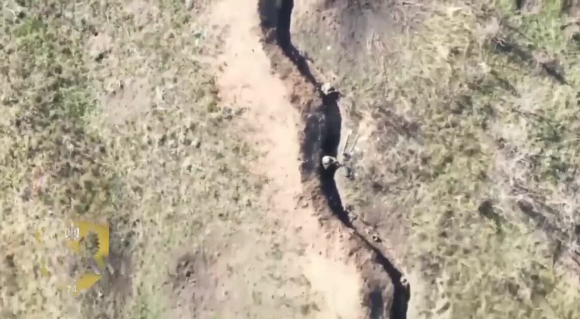 Ukrainian drone delivers headshot