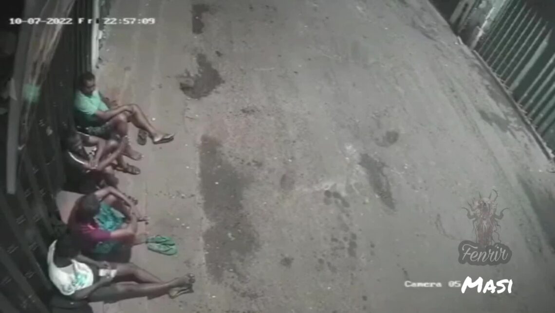 Waiting on the vehicle