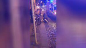 Witnesses to an immigrant attacking a woman sent him