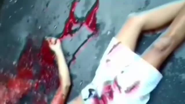 Head Burst like a watermelon