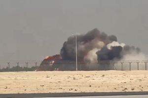 An Indian Tejas Fighter Jet Crashed During An Air Show At The Dubai Airshow