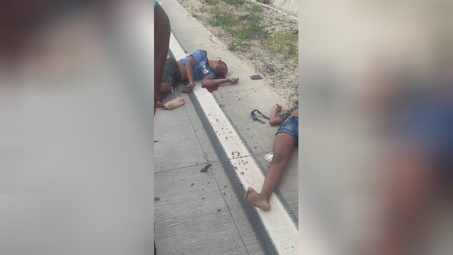 Collision along with 2 casualties