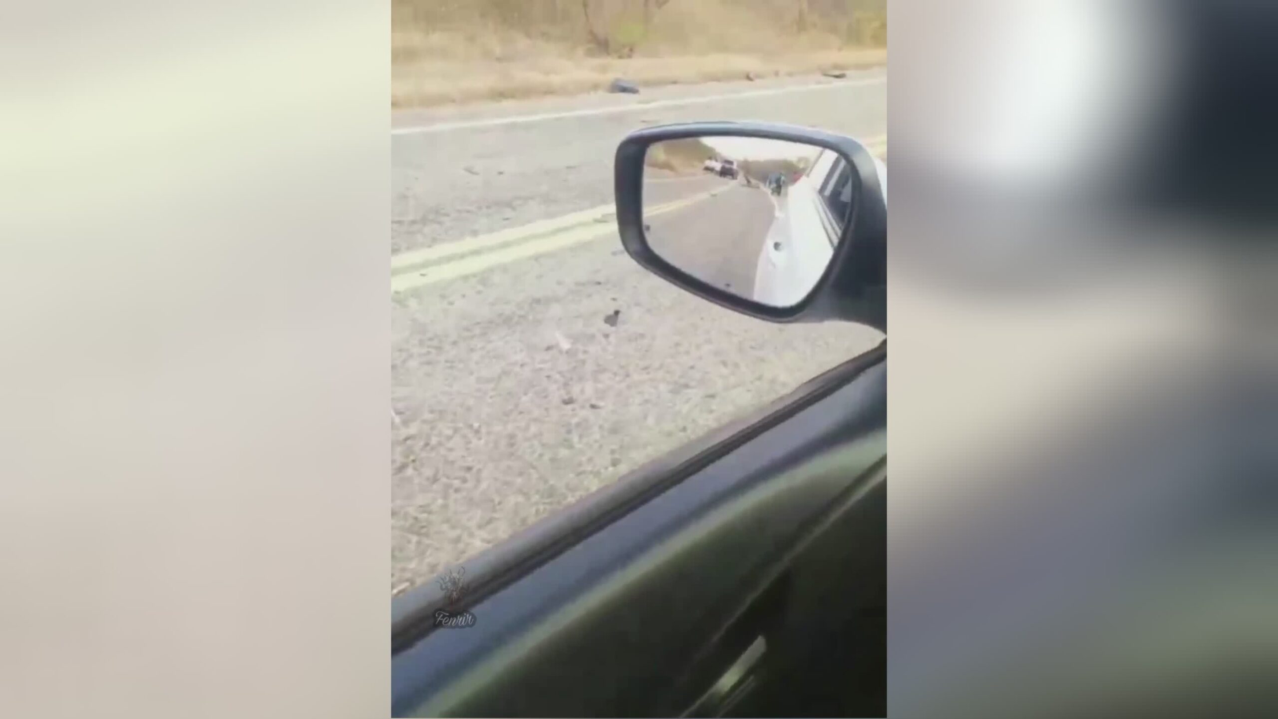 A girl’s body system split in one-half in a motorcycle crash