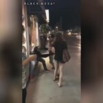 Antifa girly man receives skin adjusted