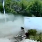 Container truck always wins