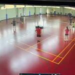 Remarkable video clip reveals a health and fitness center roof covering breaks down on pupils in tai