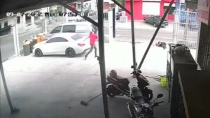 Gang of sicarios at the office in honduras