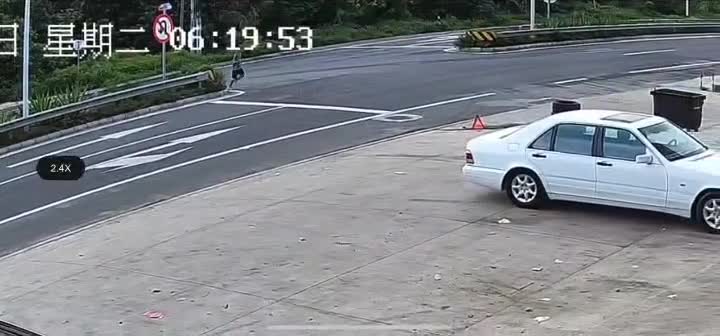 Jogger forgot to look both ways