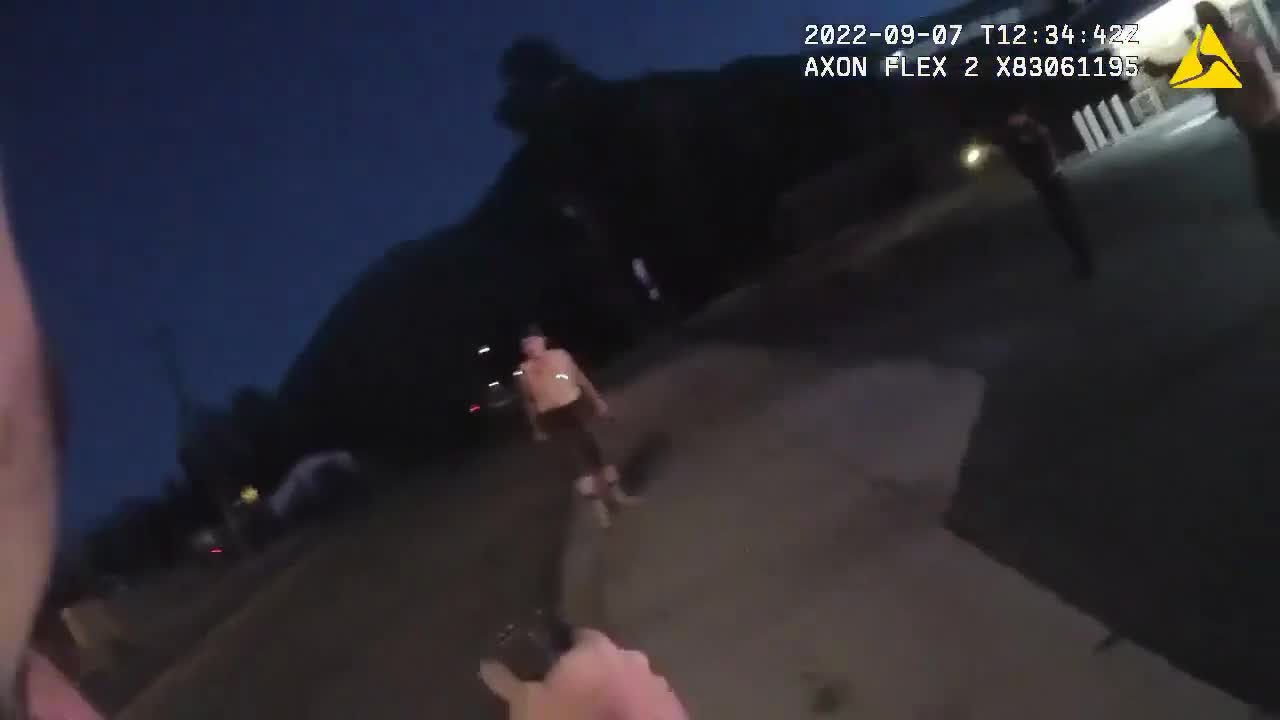 Male armed along with screwdriver go, eliminated by representant in flagsta