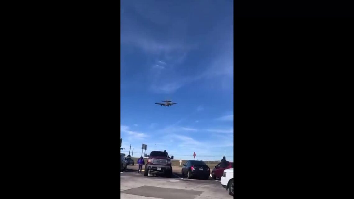 Airplanes collide in the course of sky show at dallas manager flight terminal