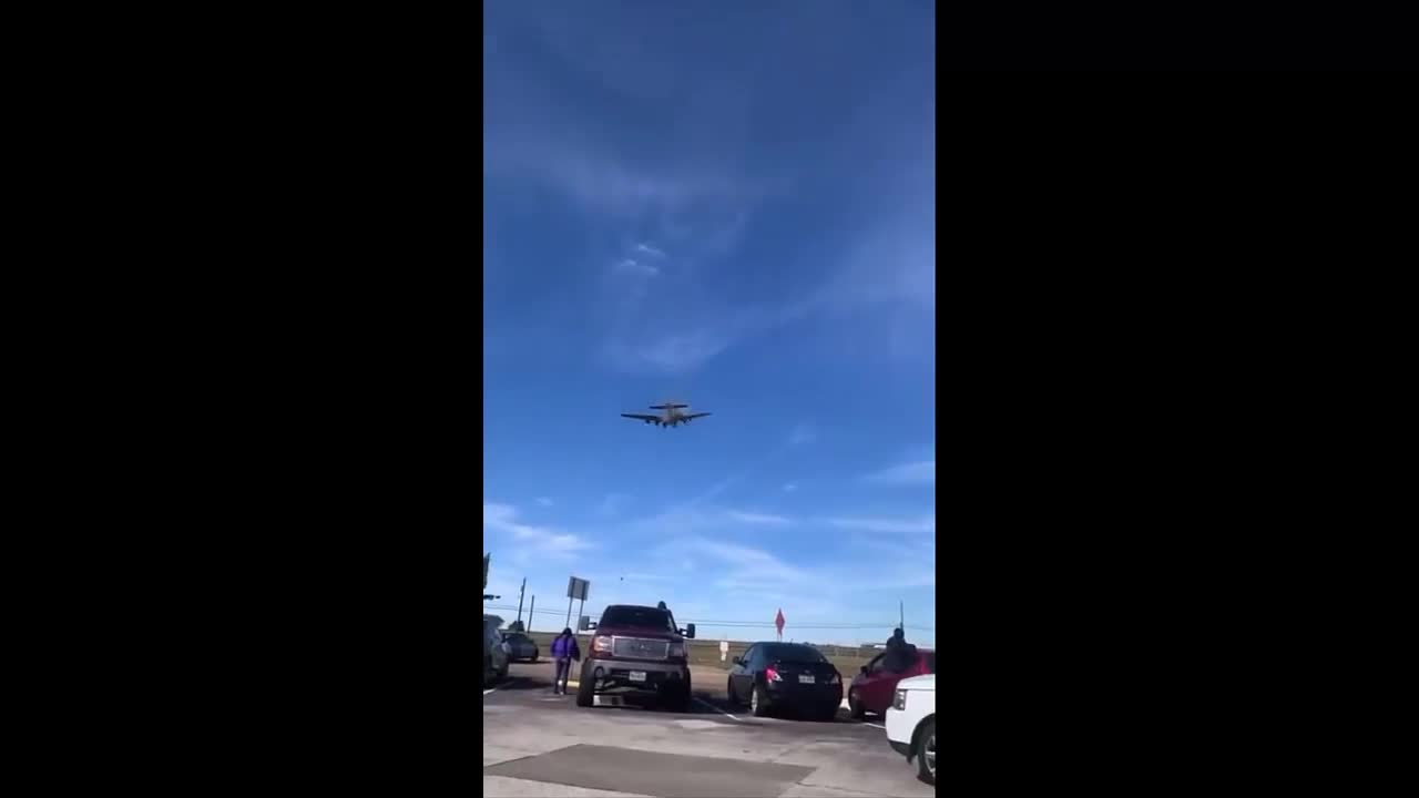 Airplanes collide in the course of sky show at dallas manager flight terminal