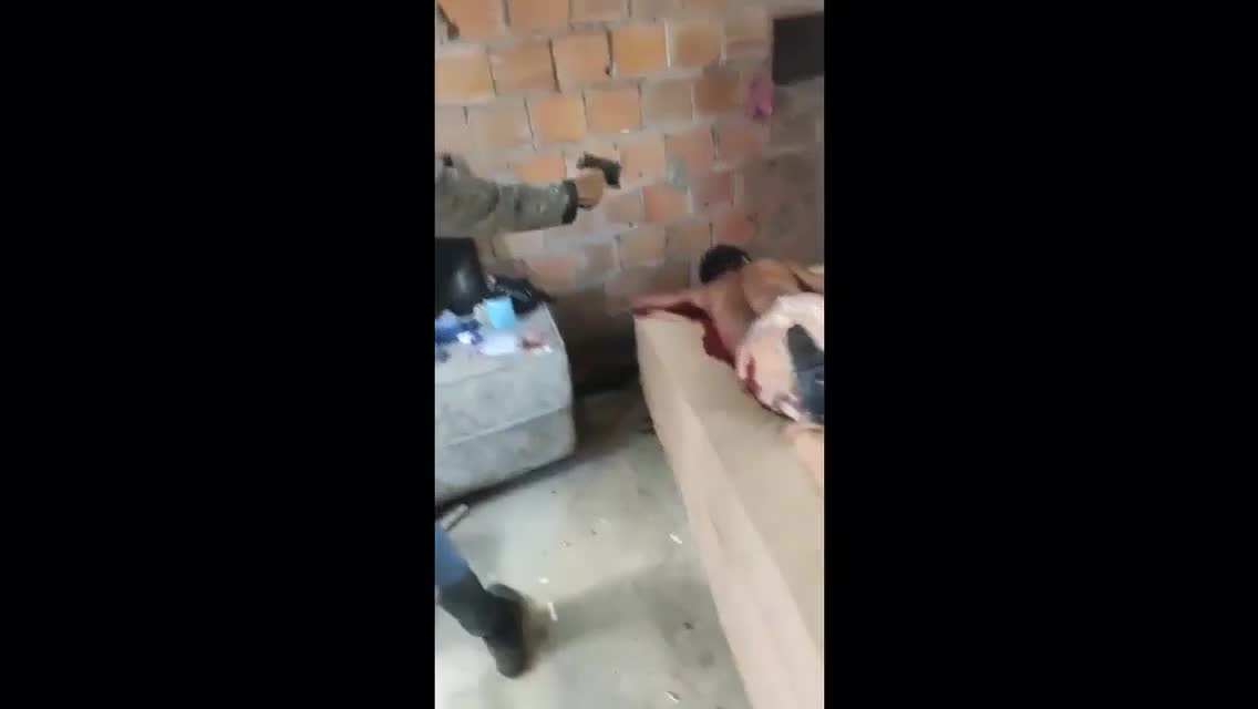 Rude waking up for rival gang member