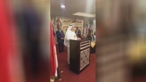 Saudi Arabia Diplomat Drops Dead During Press Conference 1 Saudi Arabia Diplomat Drops Dead During Press Conference