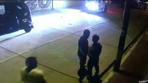 Quick chat prior to a headshot outdoors club 1 Quick chat prior to a headshot outdoors club