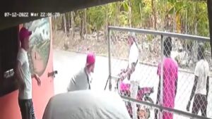 A person eventually sharpened his machete 1 A person eventually sharpened his machete