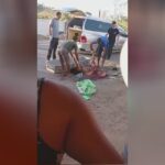 This wreck used to become a pretty lady hours just before