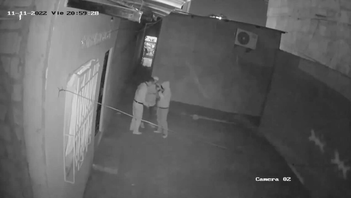 Goons literally execute a fella who refused to pay out protection