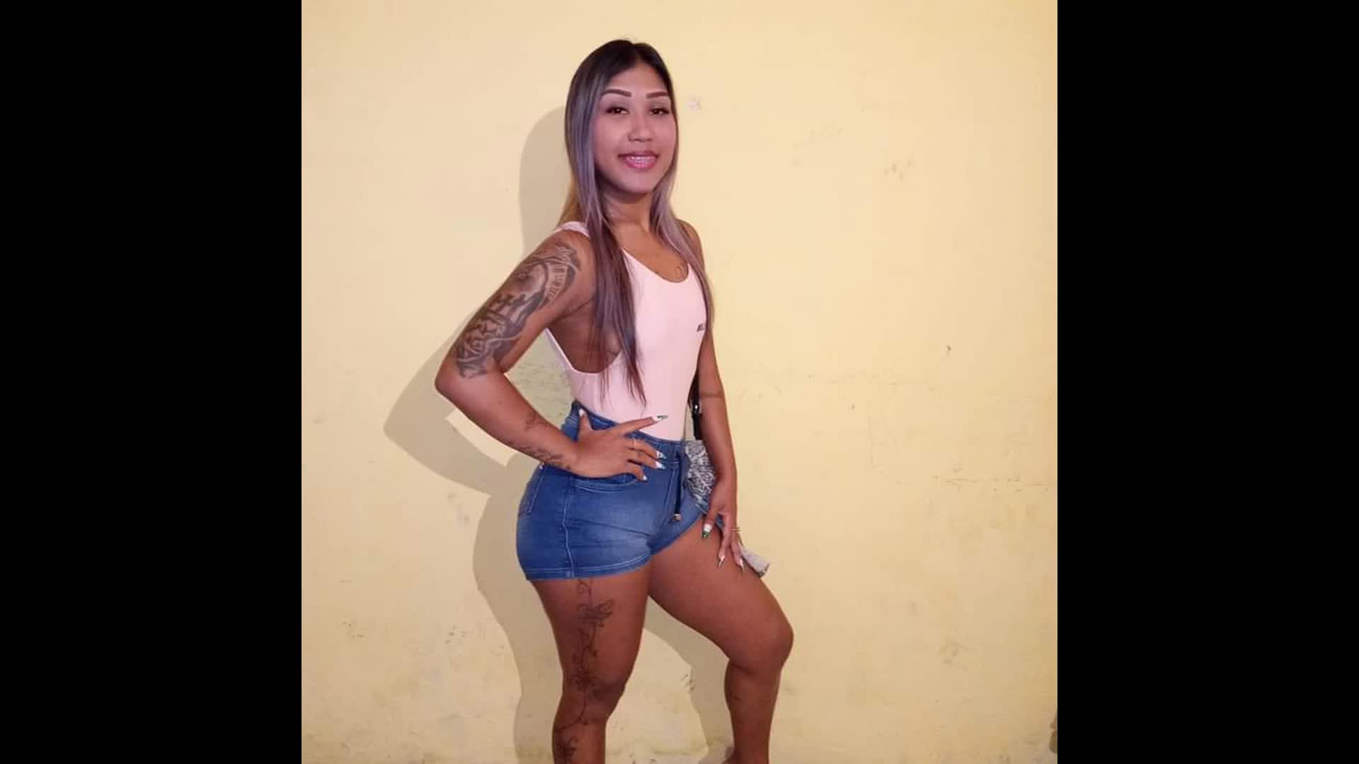 Girl taking her dying breaths