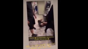 Beating the motherfucker