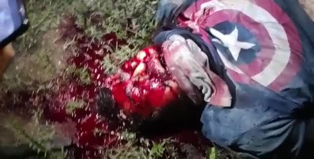 Body found along with traces of intense death