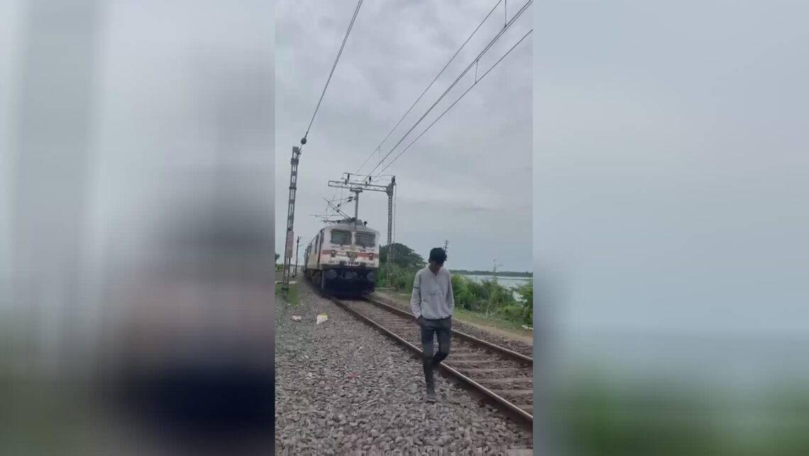 Tiktok train fad carries on in india