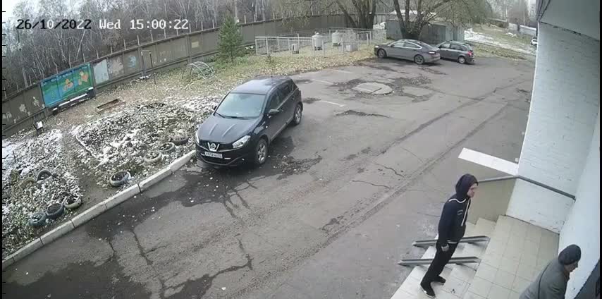 Unknown male plunged an aged female several times