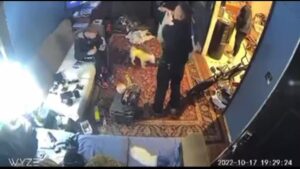 Innocent man has axe buried in his head