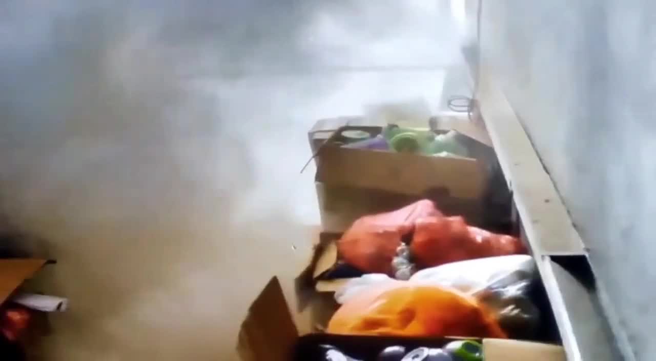 Video captures minute israeli airstrike damages al-shorouk