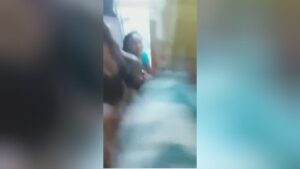 Lady's outburst after she stabbed her other half