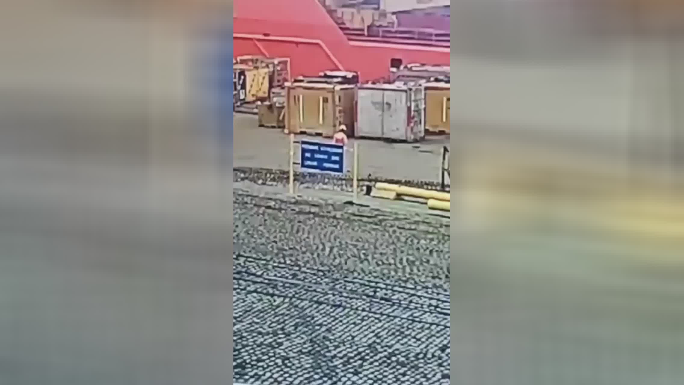 Employee crushed by forklift truck