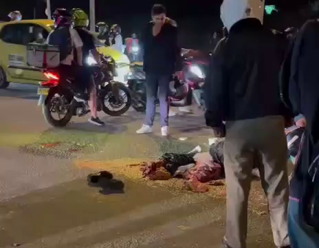 As A Result Of The Accident, The Motorcyclist’s Body Was Torn Into Pieces