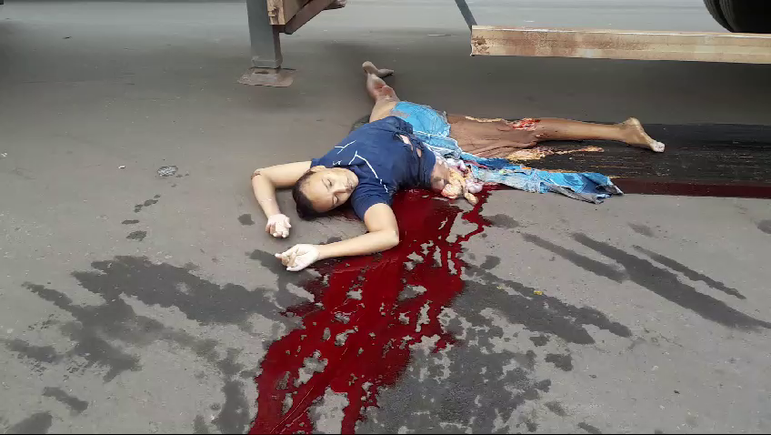 A 38-Year-Old Woman Riding A Motorcycle With Her Sister Died Under The Wheels Of A Trailer