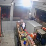 A Criminal On A Motorcycle Shot A Man In A Roadside Bar And Leisurely Left The Scene Of The Crime