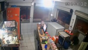 A Criminal On A Motorcycle Shot A Man In A Roadside Bar And Leisurely Left The Scene Of The Crime