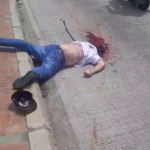 An Unknown Man Was Hit By A Truck While Crossing The Road Near A Shopping Center