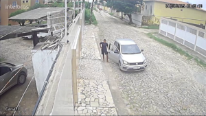 The Criminal Stopped The Car And Shot The Driver And Passenger