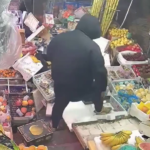 Criminals Destroyed A Fruit Merchant's Store For Refusing To Pay Tribute