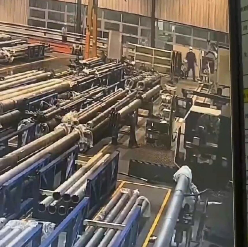 Dude Got Spun To Death In Machinery