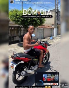 His Head Got Slammed Into Bike