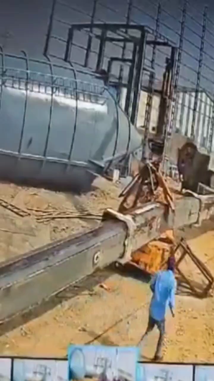 Forklift Driver Crushed By Collapsed Crane