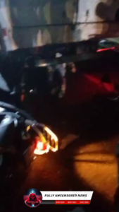 A Motorcyclist Was Seriously Injured After Hitting The Back Of A Truck